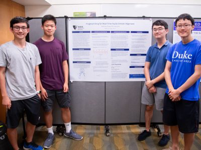 Summer Research Showcase: Fingerprinting for Real-Time Audio Stream Alignment Project Team