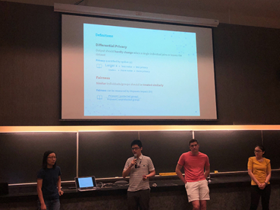 Privacy July 2019 Undergrad Summer Research Presentations