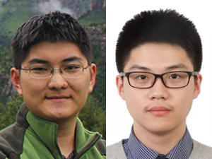 Students Liang "Charles" Lyu and Yikai Wu - CRA undergrad research award winners 2021
