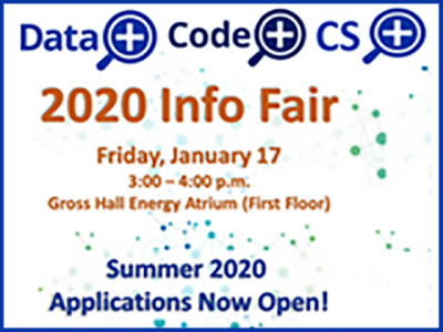 CS+, Data+, and Code+ Summer Programs Info Fair 2020